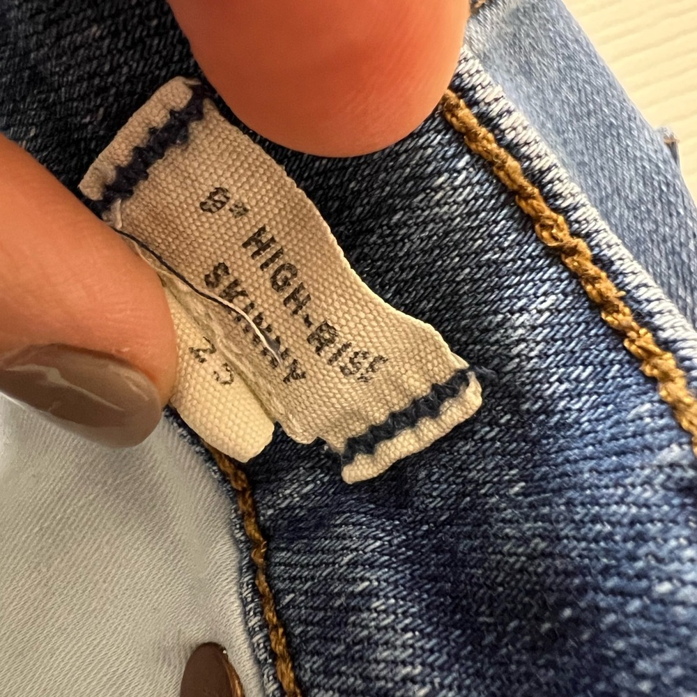 Madewell 9 inch skinny, high-rise jeans smoke free home excellent condition